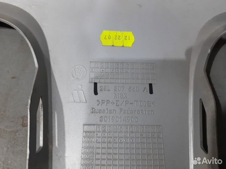 Накладка заднего бампера Volkswagen Taos