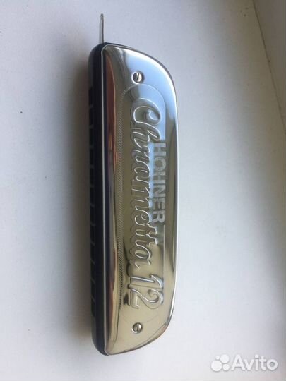 Немецкая губная гармошка Hohner Chrometta 12 (C)