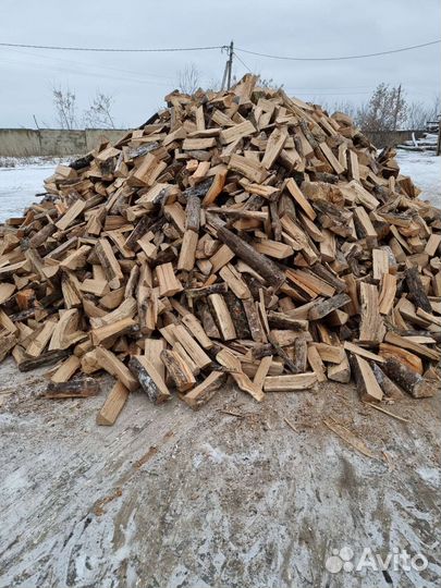 Дрова дубовые колотые