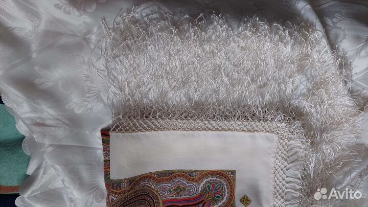 Павловопасадская шаль Шерсть 10