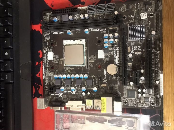 Комплектующие для пк FM2A75M-DGS ddr3 hdd