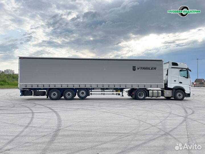 Полуприцеп шторный V-Trailer S, 2023