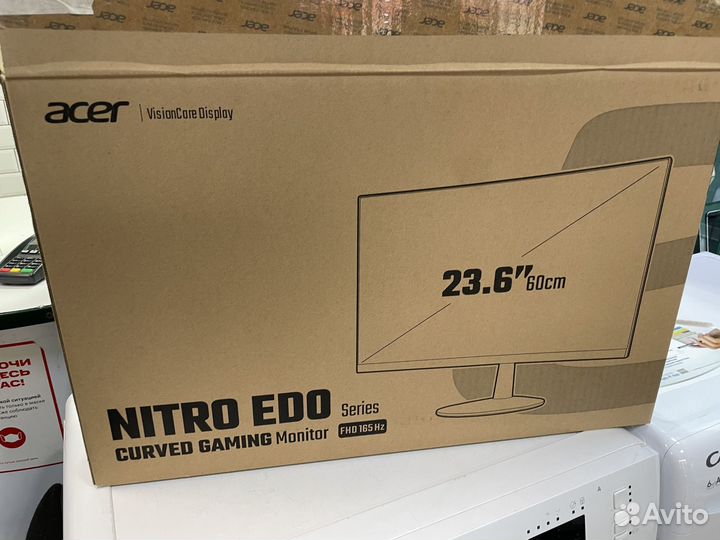 Монитор Acer nitro ED240Q Sbmiipx 165Hz тмн10