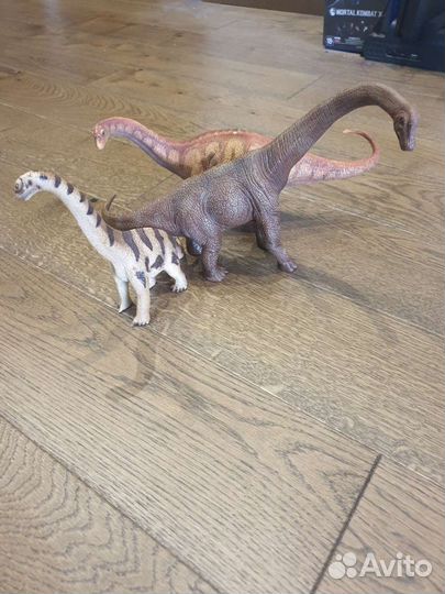 Динозавры Schleich/Papo/Safari снятость, 26 штук