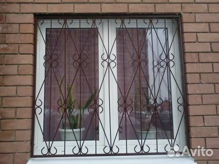 Решетки на окна, лоджии N 290