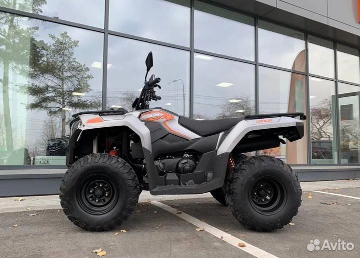 Квадроцикл Loncin TRV350 Pro черно-серый