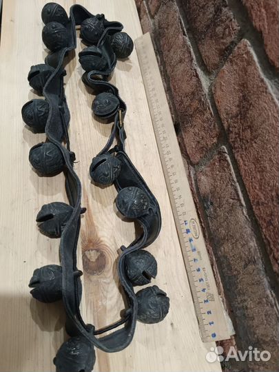 Связка бронзовых бубенцов,колокольчики