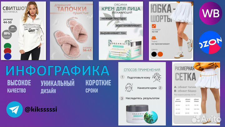 Дизайнер карточек товара на маркетплейсах