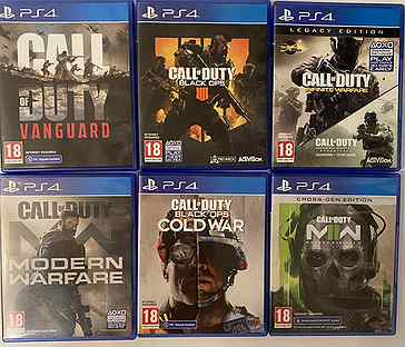 Игры Call of Duty для PS4