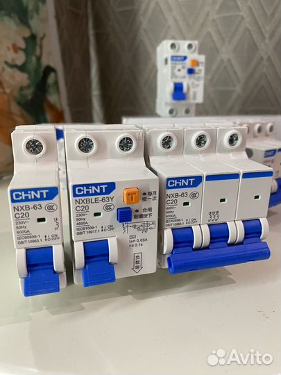 Автоматические выключатели Chint nxb серии