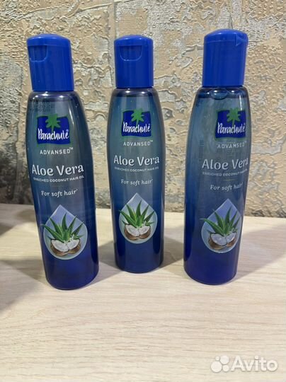 Кокосовое масло для волос с соком алоэ вера