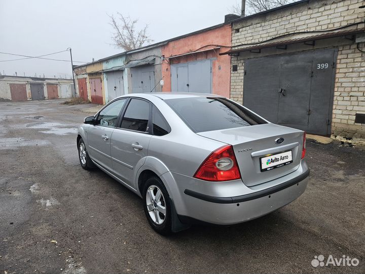 Ford Focus 1.6 МТ, 2007, 168 000 км