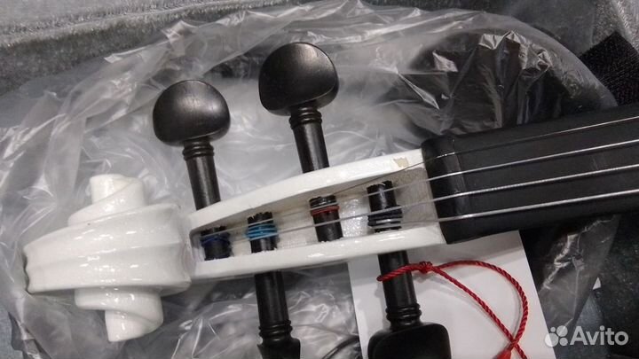 Электроскрипка, белая, Foix (Новая)