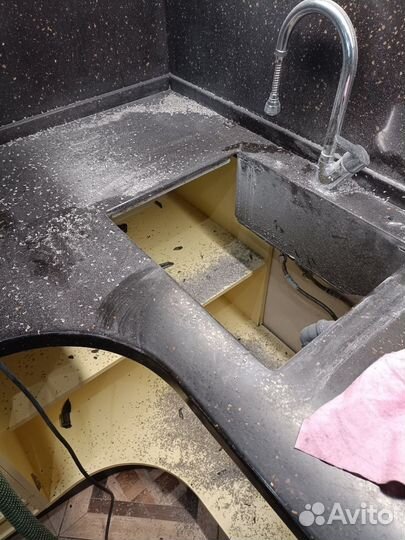 Ремонт столешниц из искусственного камня