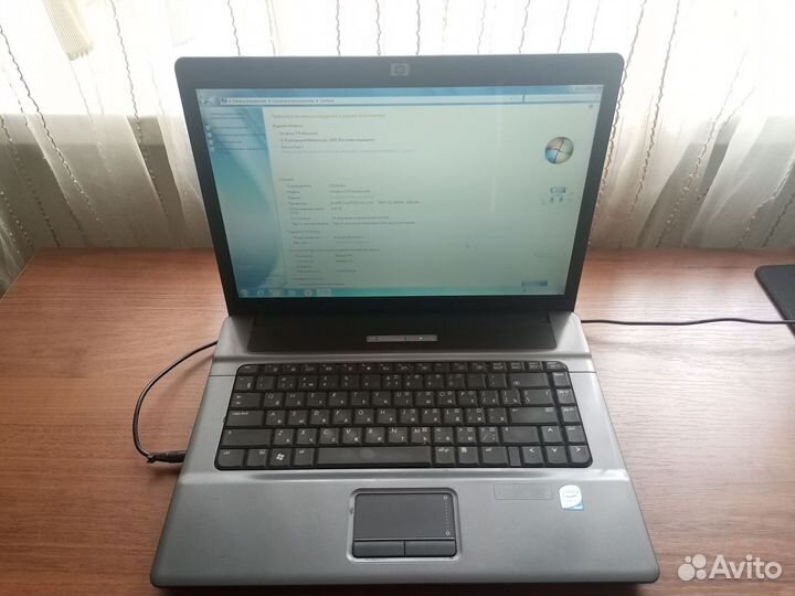 Ноутбук HP compaq 550