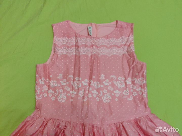 Платье летнее на девочку 156