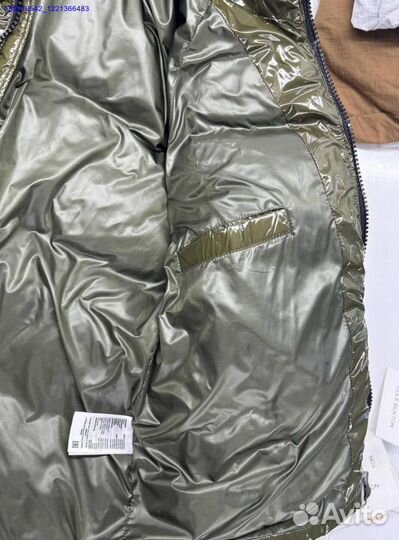 Пуховик Cole Buxton зеленый качество (Арт.60334)