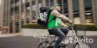 Велокурьер с ежедневной оплатой