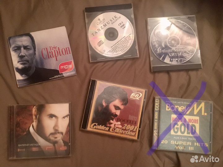 CD диски с музыкой