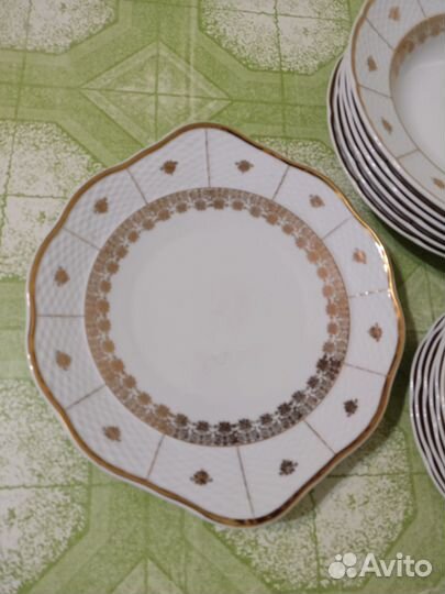 Столовый сервиз, Чехословакия, раритет, новый