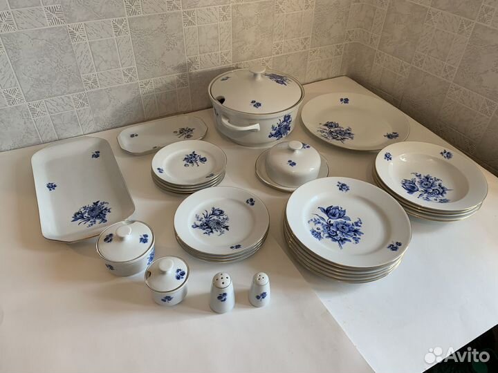 Столовые фарфоровые сервизы. ГДР