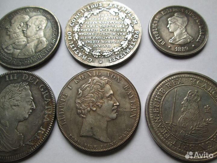 Старинные монеты Европы и России