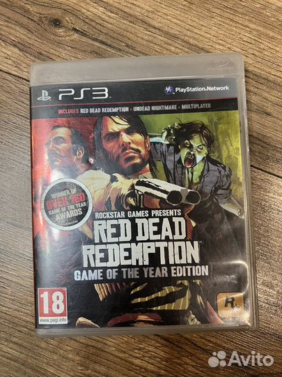 Red Dead Redemption goty ps3