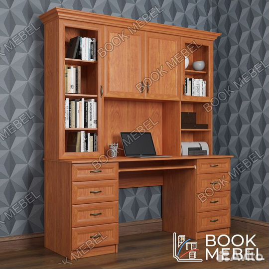 Компьютерный стол в виде Книжного шкафа