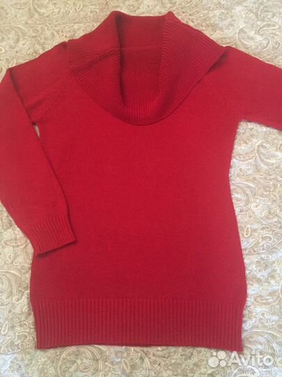 Удлинённый пуловер на девушку,р44-46