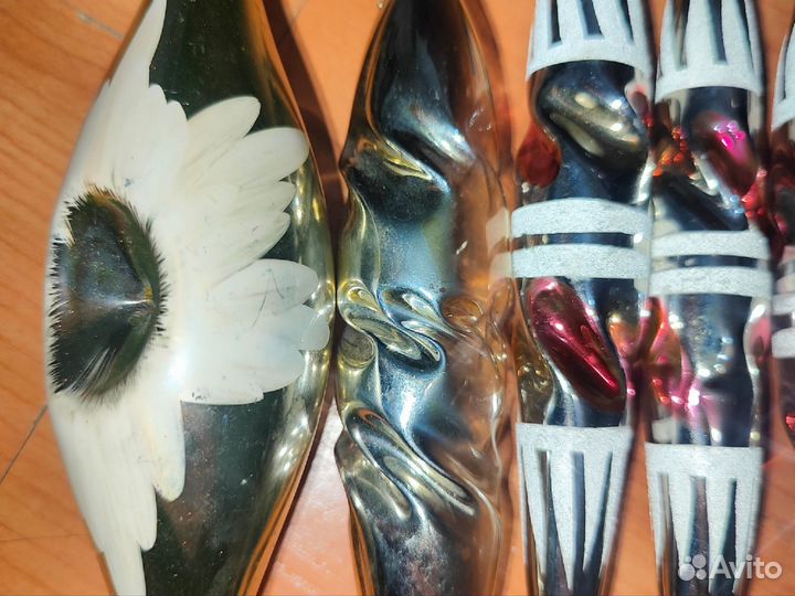 Новогодние игрушки сосульки СССР