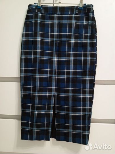 Джинсовая юбка макси