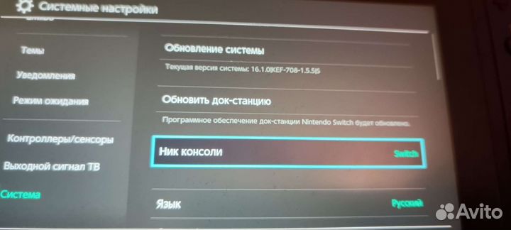 Протишитая Nintendo switch Legend of Zelda edition