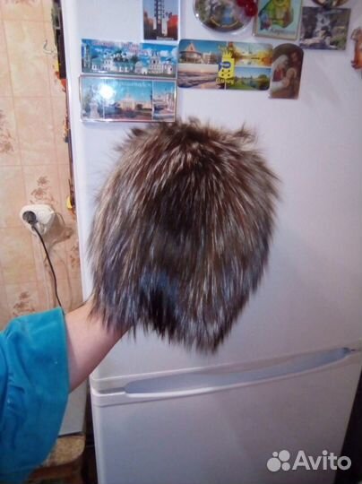 Шапка зимняя натуральный мех