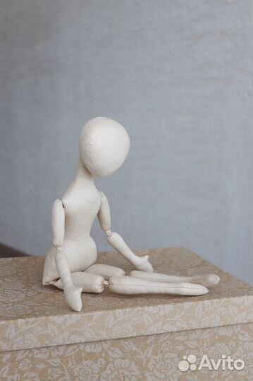 Пара Леон и Маргарита. Заготовки интерьерных кукол