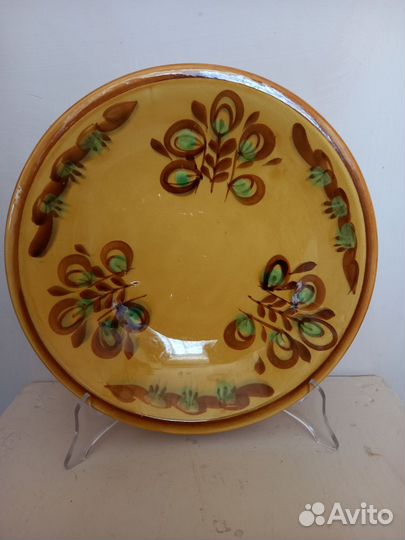 Большая тарелка зик Конакова