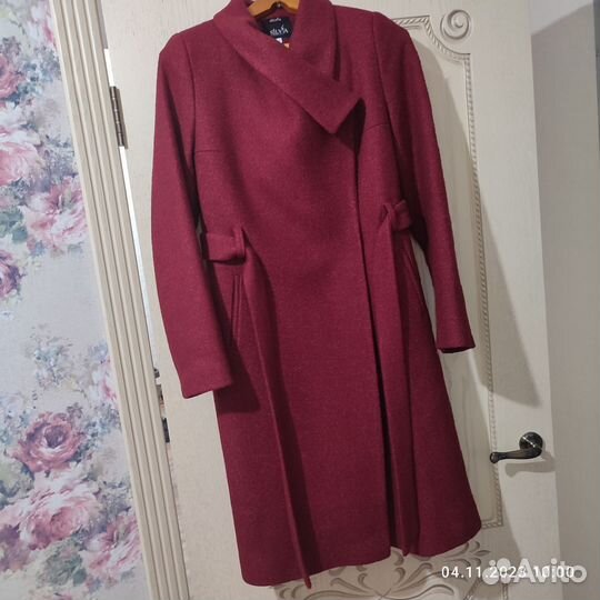 Пальто драповое