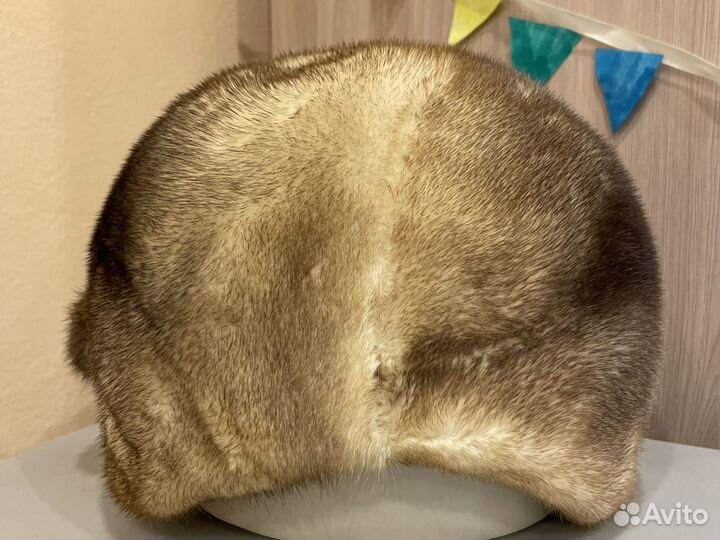 Шапка норковая женская