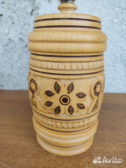 Бочонок деревянный ручной работы