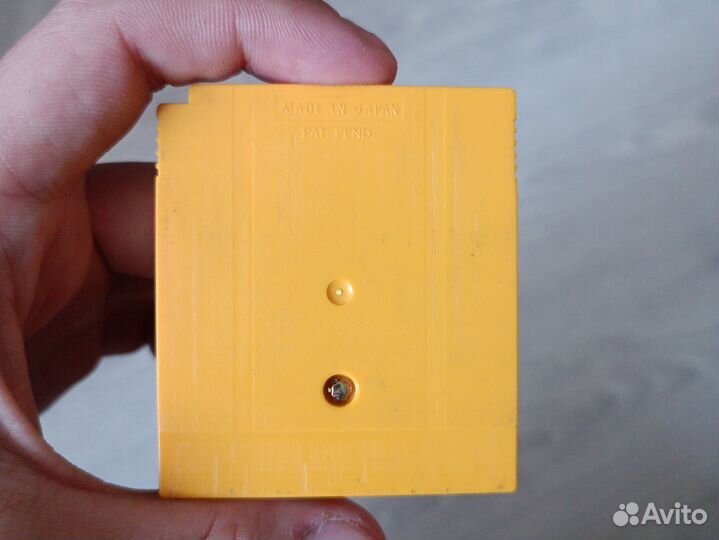 Картридж Nintendo Game boy color Pokemon yellow