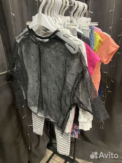 Вещи пакетом для девочки 122 128