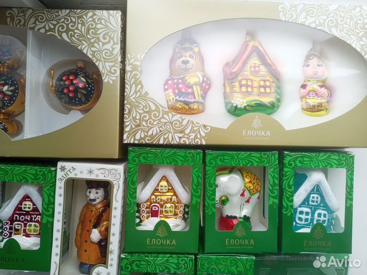 Елочные игрушки новые