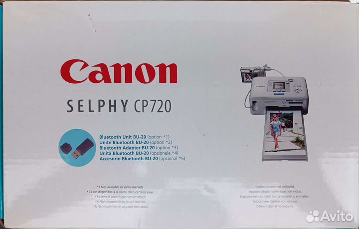 Компактный фотопринтер canon