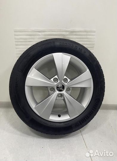 Новые Skoda Octavia A7, Michelin 205/55 R16