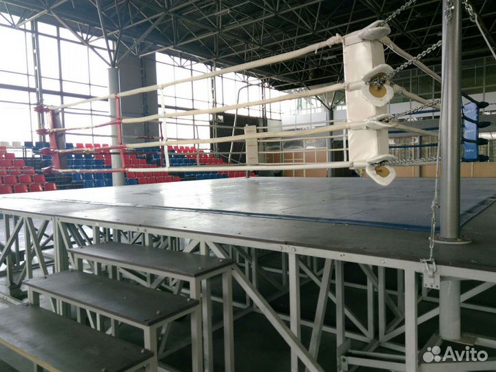 Профессиональный ринг на железном каркасе