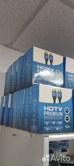 Кабель hdmi 4k uhd hdr (10/15 метров)