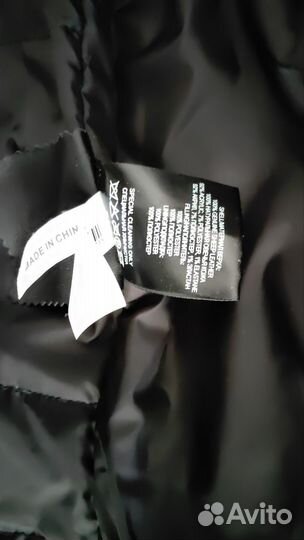 Куртка-пуховик из натуральной кожи удлиненный