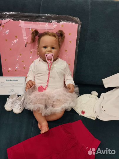 Кукла реборн большая