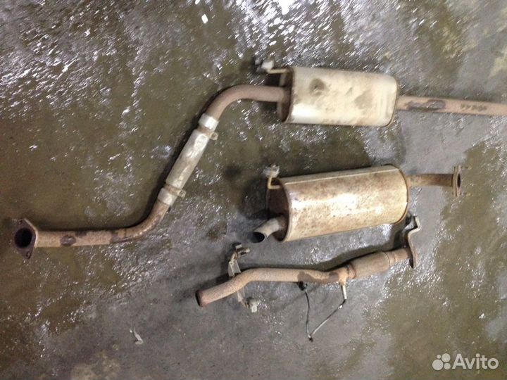 Hyundai Getz 2003 глушитель