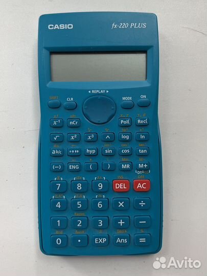 Калькулятор casio fx 220 plus