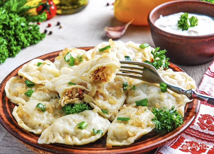 Пельмени, вареники